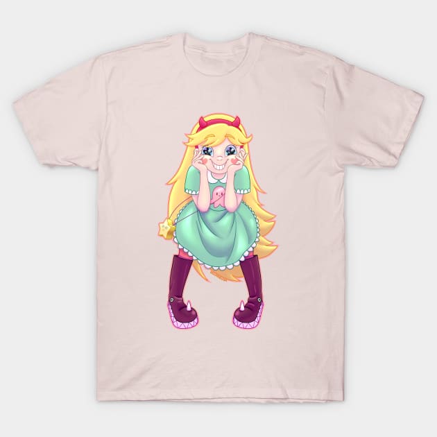 Starry Eyes - SVTFOE T-Shirt by Doutarina